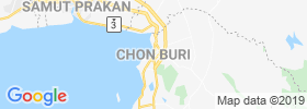 Chon Buri map